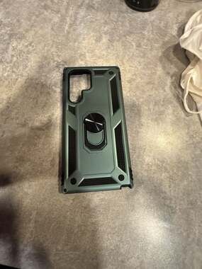 Rugged Shockproof Phone Case with Magnetic Ring  for Samsung Galaxy S22 Ultra